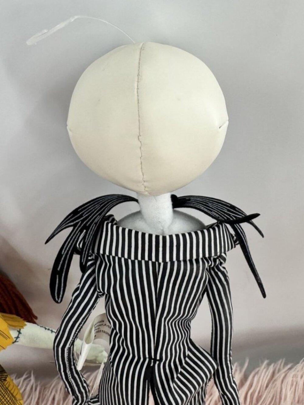 RARE 2004 NECA Jack Skellington and Sally Plush dolls Nightmare Before Christmas - Picture 9 of 16